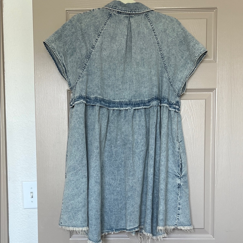 Ronnie denim Free People dress - Picture 4 of 4